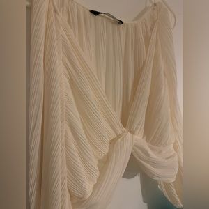 Zara Knotted Crop Top